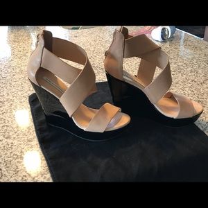 Diane Von Furstenberg Wedge Sandals